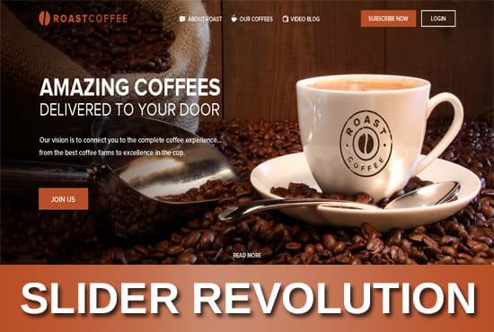 I will responsive wordpress smart animated slider revolution