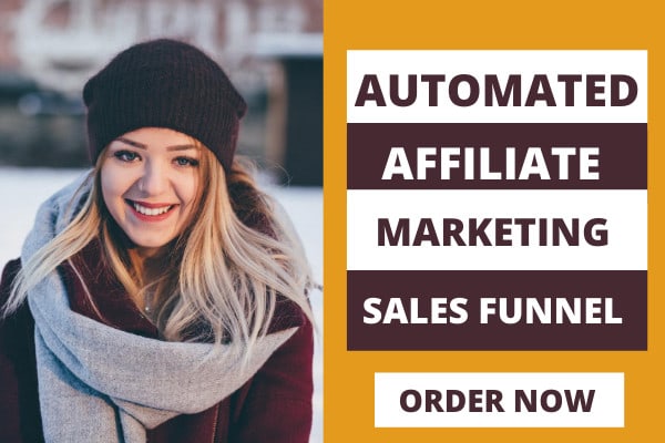 I will setup sale funnel,for clickbank affiliate marketing landing page sales funnel