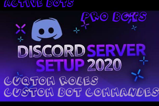 I will setup your community discord server