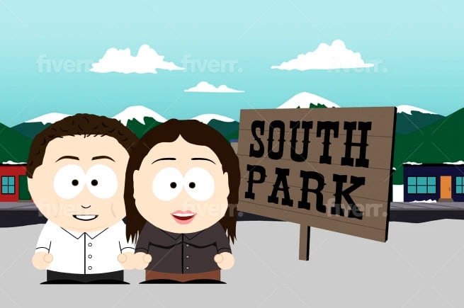 I will south park you now like your favorite south park cartoon
