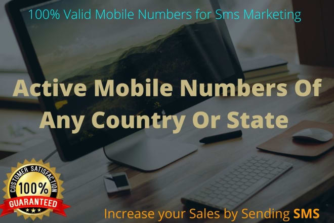 I will targeted cell phone number for any country for sms marketing
