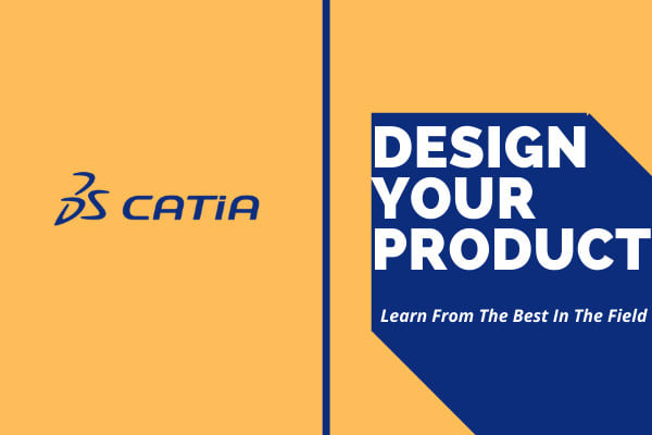 I will teach you 3d product designing software catia