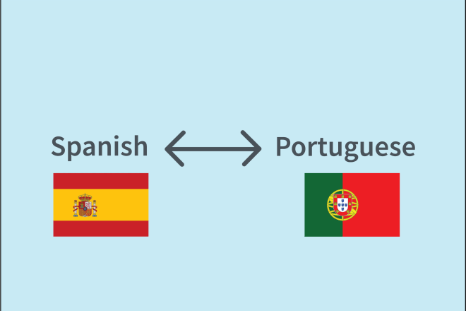 I will translate portuguese and spanish