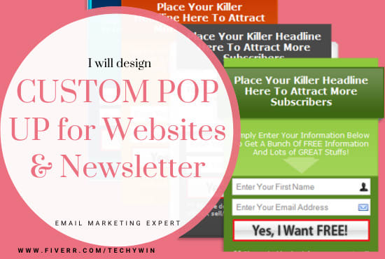 I will wordpress form, sign up form, wp form, landing page or pop up form