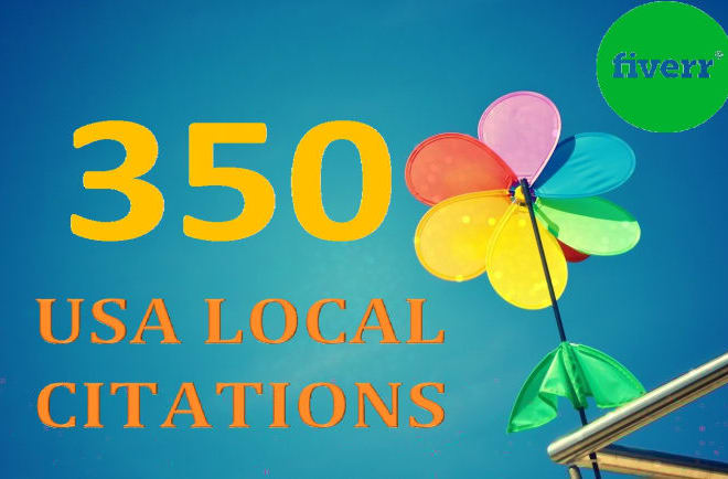 I will 350 USA local citations and business directories