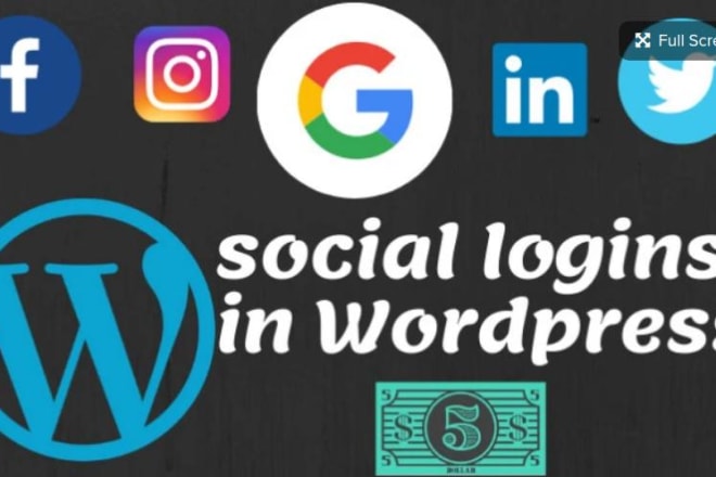 I will add social logins to your websites