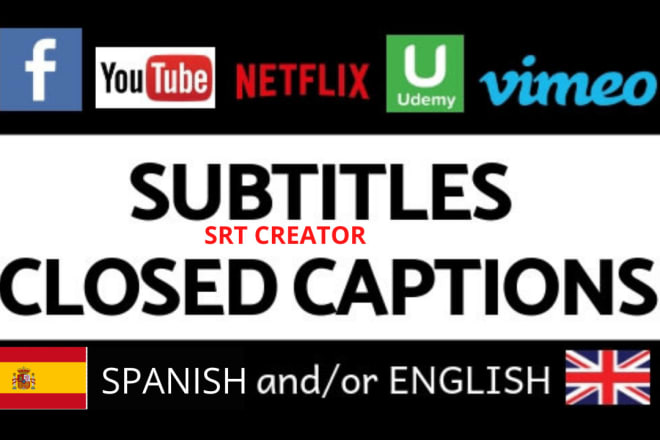 I will add subtitles to a instagram and youtube videos