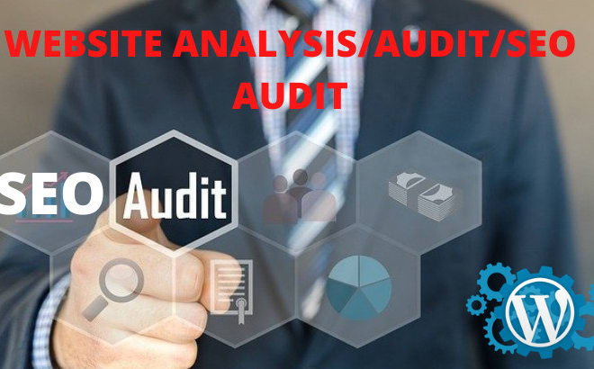 I will analyze your website and send a professional audit report