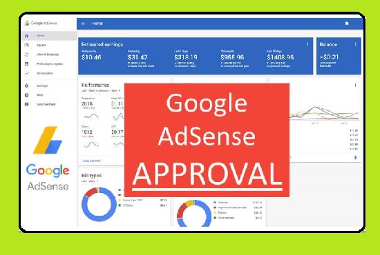 I will approve your new domain to google adsense with blogger