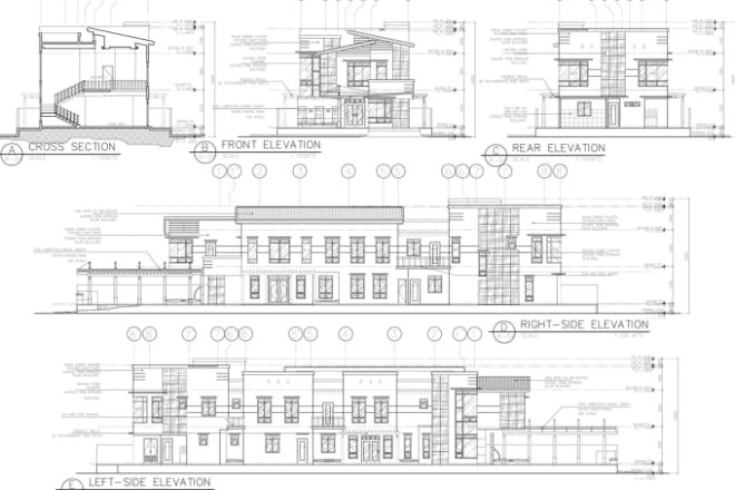 I will architectural services and cad drafting