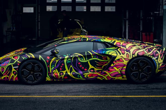 I will artistically design the best car wrap