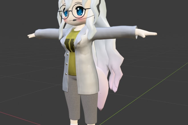 I will assemble and configure a vrchat avatar for you