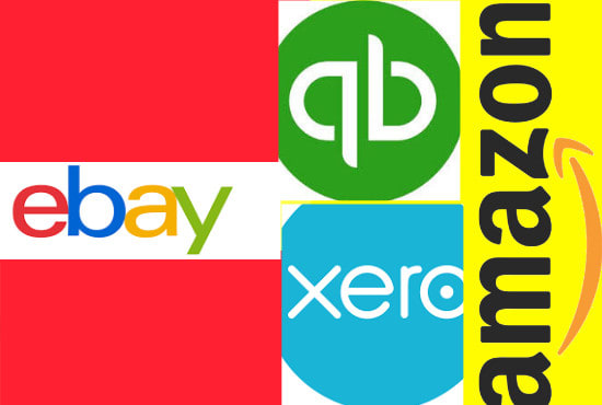 I will assist amazon,ebay bookkeeping via quickbooks,xero,qbo