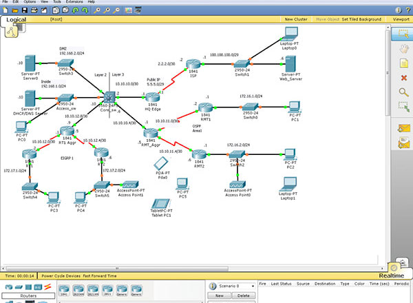 I will assist in cisco network design and configuration packet tracer