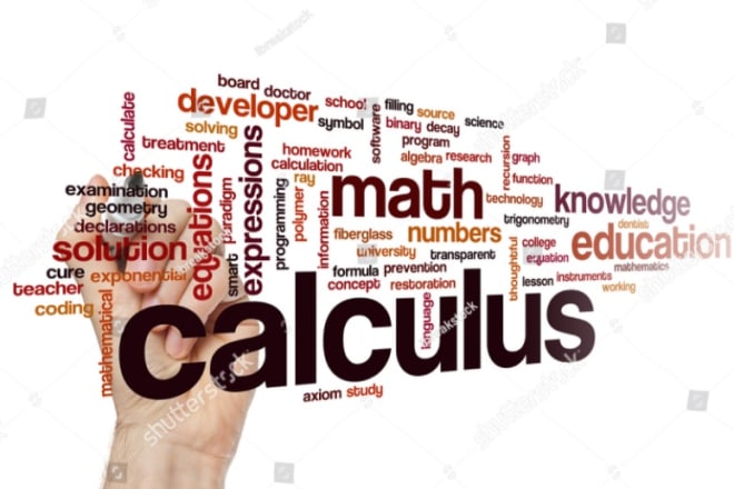 I will assist you and be an online tutor of calculus