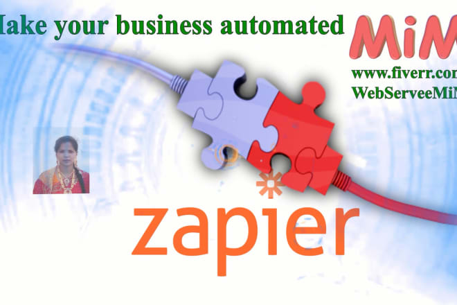 I will automate your business use by zapier integration