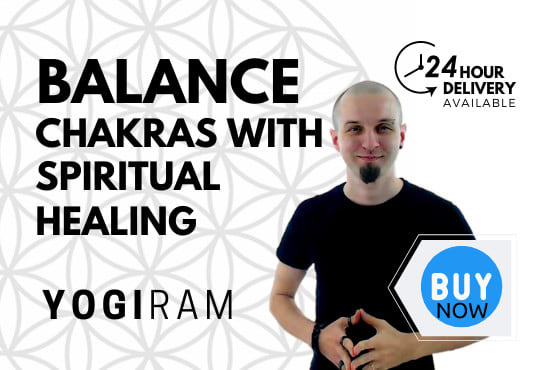 I will balance chakras with spiritual healing