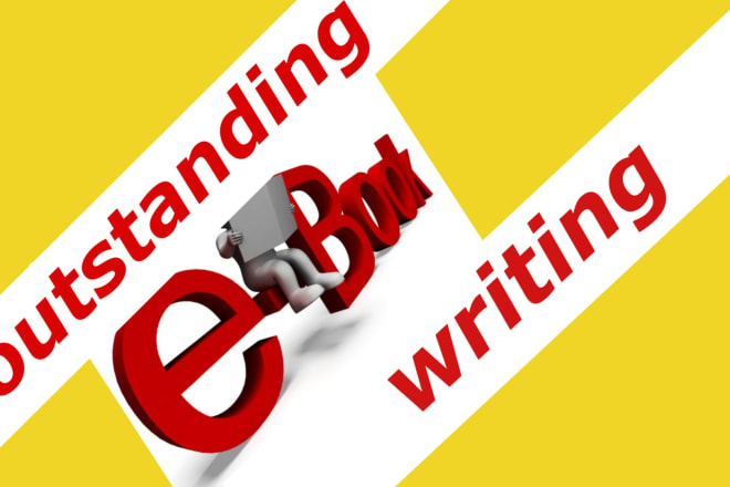 I will be an outstanding e book ghostwriting expert