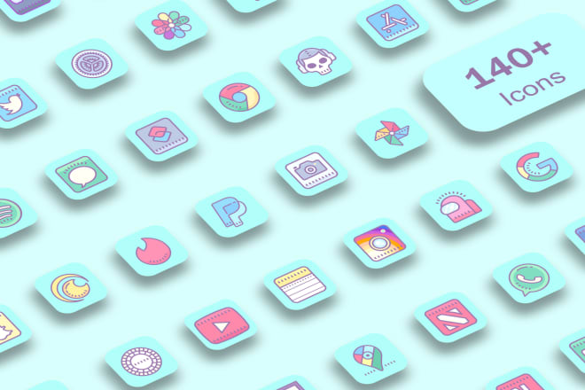 I will be creating custom icon pack for ios 14 for etsy