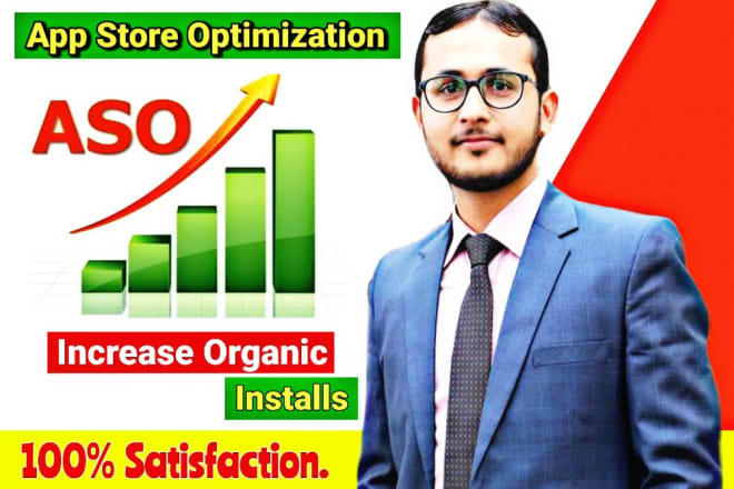 I will be your app store optimization aso expert for rank in play store apps or games