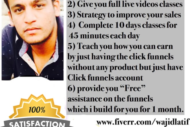 I will be your click funnels coach