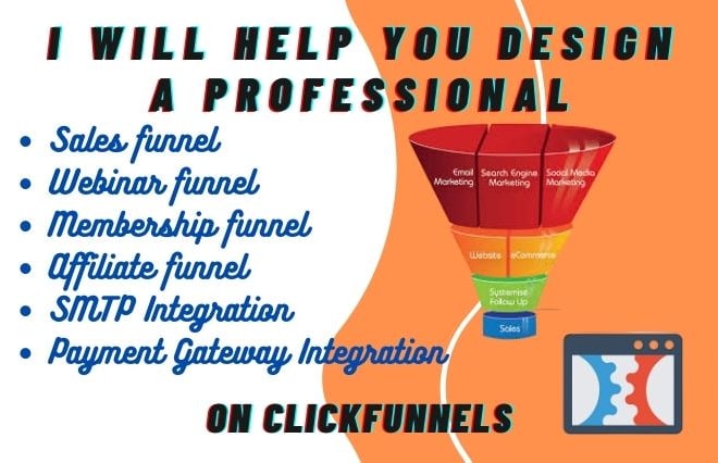 I will be your clickfunnels expert, sales funnel, webinar funnel expert, simvoly expert