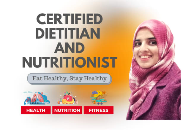 I will be your dietitian and make your meal plan