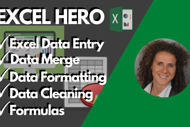 I will be your excel hero and do excel data optimization, data merge