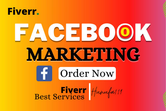 I will be your facebook marketing specialist and manager