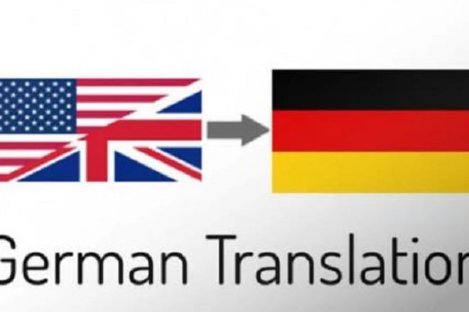 I will be your german translator