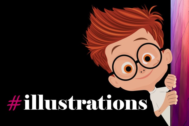 I will be your graphic artist and custom illustration artist