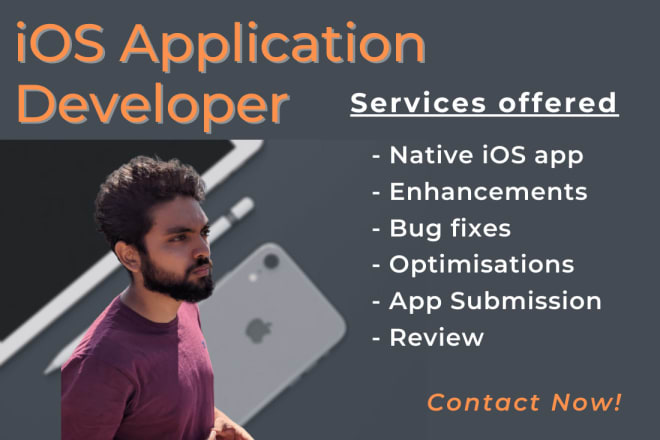 I will be your native ios app developer