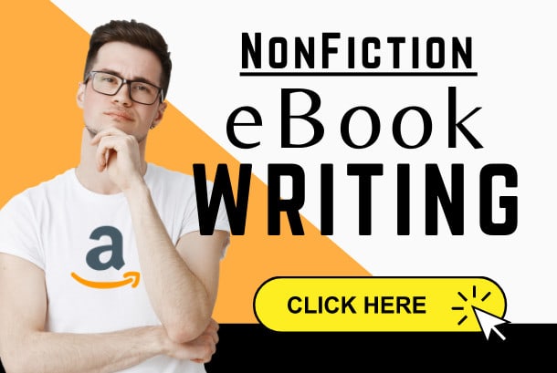 I will be your nonfiction ebook ghostwriter, book writing