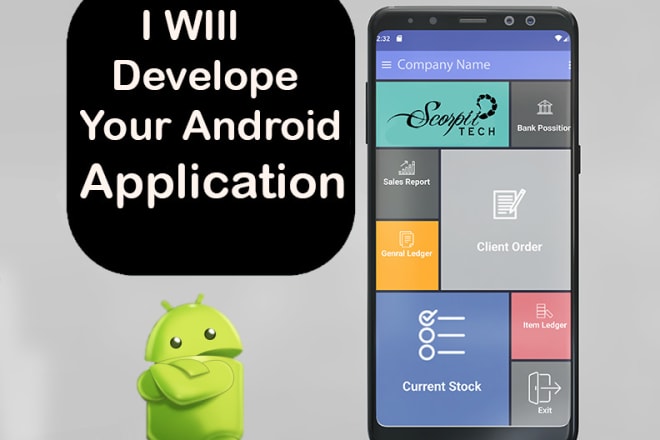 I will be your professional android application developer