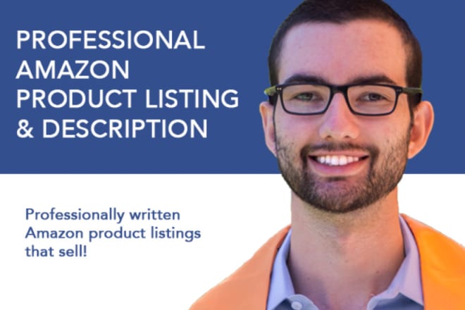 I will be your SEO amazon product description and listing writer