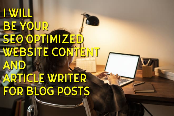 I will be your SEO friendly website content and copywriter