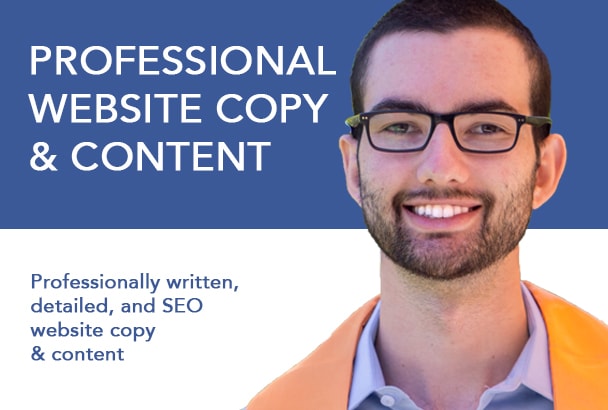 I will be your SEO website and sales copywriting professional