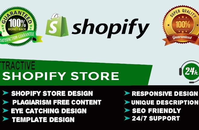 I will be your shopify expert and product description writer