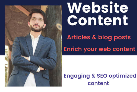 I will be your web content writer, content writer
