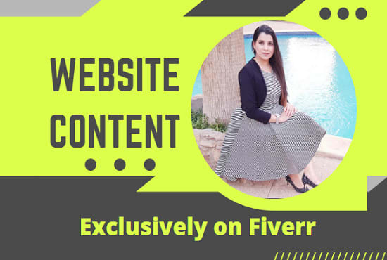 I will be your website content writer, SEO website content