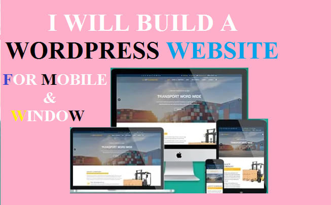 I will be your wordpress expert create edit or customize your wp website