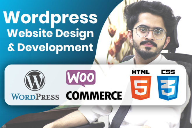 I will be your wordpress website designer and wordpress developer