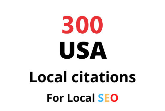 I will best 300 top USA local citations