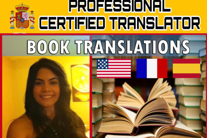 I will best manually translate book in english or french to spanish