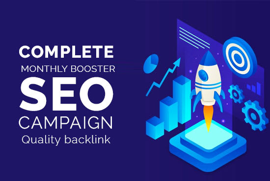 I will boost google ranking with monthly SEO services