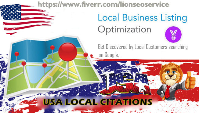 I will boost local business ranking with 40 top USA citations