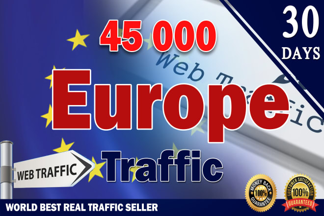 I will bring unlimited organic targeted europe web traffic