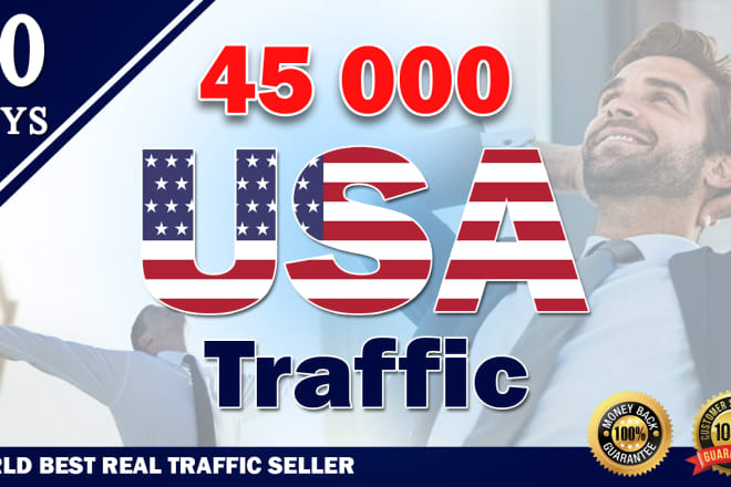 I will bring unlimited organic targeted usa web traffic