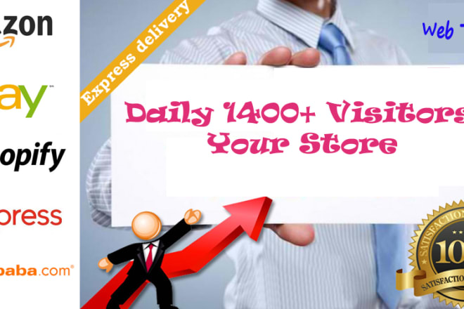 I will bring visitors to your online store USA traffic