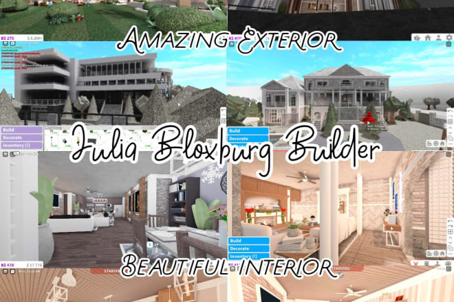 I will build a detailed house on bloxburg